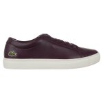 Baskets basses lacoste l 12 - marron - 39 1 / 2