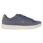 Baskets basses lacoste carnaby evo - gris - 37