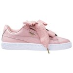 Baskets basses puma basket heart patent wn - rose - 39