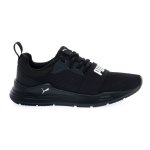 Baskets basses puma wired run jr - noir - 36
