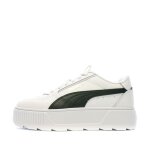 Baskets blanches / noires femme puma karmen - 38 1 / 2