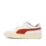 Baskets blanches / orange homme puma league - 41