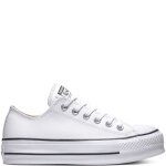 Baskets converse chuck taylor lift clean ox blanc - 37