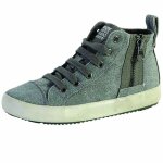 Basket geox enfant alonisso - gris - 33