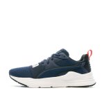 Baskets marines / blanches / rouges garon puma wired - 38