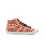 Baskets montantes orange femme - 37