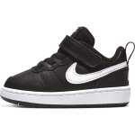 Baskets nike court borough low 2 pour bb et petit enfant - noir - 17