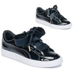 Basket puma heart platform - 363073 - 01 - noir - 39