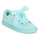 Basket puma suede heart reset - 363229 - 01 - bleu - 39