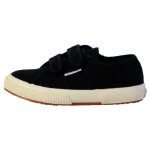 Basket superga enfant cotjstrap classic - noir - 34