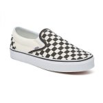 Baskets vans classic slip - on beige damier - 43