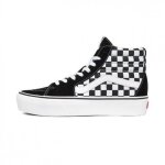 Basket vans sk8 - hi platform 2 checkerboard - vn0a3tknqxh1 - 41