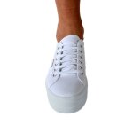 Baskets victoria blucher lona plataforma blanc - 39 Baskets victoria blucher lona plataforma blanc - 39