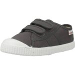 Baskets victoria basket lona dos velcos gris - 21