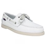 Bateaux pour homme sebago docksides portland - blanc - 41 1 / 2