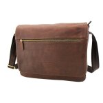 Besace arizona grard henon cuir de vachette gras pleine fleur gh 5272 - fauve