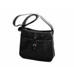 Besace katana en cuir de vachette k 32541 - noir