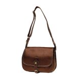 Besace katana en cuir de vachette k 32587 - marron Besace katana en cuir de vachette k 32587 - marron