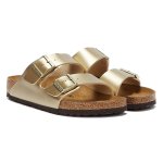 Birkenstock arizona birko flor sandales d'or pour femmes - 41 - 36 - 37