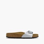 Mules birkenstock madrid flor w argent - 36