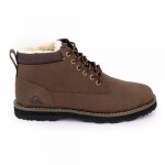Boots cuir sud dperlant fourr lacets homme quiksilver - 43