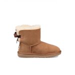 Bottes ugg mini bailey bow ii k marron - 32 1 / 2