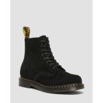 Bottes homme sude 1460 pascal en daim  lacets en noir - 39