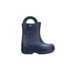Bottes de pluie crocs handle rain boot kids - bleu - 27