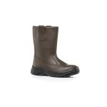 Botte de scurit en cuir non fourre coverguard pyroxite s3 src - marron - 46