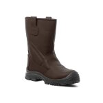 Botte de s�curit� fourr�e en cuir coverguard piemontite s3 ci src - marron - 38