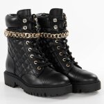 Bottine guess chain boot femme noir - 35