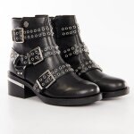 Bottine guess femme fifii buckled ankle boot noir - 36