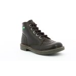 Bottines kickers kick col marron foncé - 32 Bottines kickers kick col marron foncé - 32