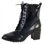 Bottine lacet the divine factory ql1626 - c - noir - 36