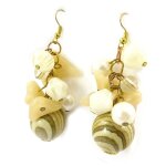 Boucles  ar�me printanier  beige