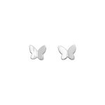 Boucles d'oreilles enfant - or 18 carats - papillon Boucles d'oreilles enfant - or 18 carats - papillon