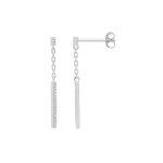 Boucles d'oreilles femme - argent 925