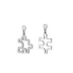 Boucles d'oreilles femme - oxyde de zirconium - argent 925