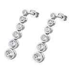 Boucles d'oreille lotus argent pure essential