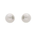 Boucles d'oreilles tige plaqué or puce perle de culture d'eau douce 7mm Boucles d'oreilles tige plaqué or puce perle de culture d'eau douce 7mm