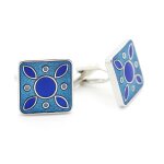 Boutons de manchettes art design