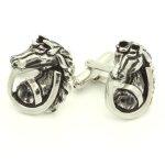 Boutons de manchettes cheval