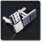 Boutons de manchettes modle domino