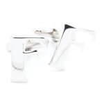Boutons de manchettes lettre f