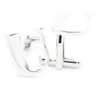 Boutons de manchettes lettre u