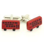 Boutons de manchettes london bus