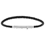 Bracelet acier pour thabora charms homme cuir bovin noir fermoir téléscopique 21cm réglable 20 et 19cm ... Bracelet acier pour thabora charms homme cuir bovin noir fermoir téléscopique 21cm réglable 20 et 19cm ...