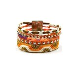 Bracelet brsilien tendance . fermoir magntique. 18 cm