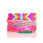 Bracelet brsilien tendance . fermoir magntique. 19 cm