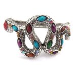 Bracelet cr�ateur  bohemian rhapsody  tutti frutti (serpent)